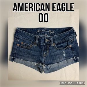 American Eagle 00 cutoff shorts